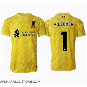 Liverpool Alisson Becker #1 Maalivahti Kolmaspaita 2024-25 Lyhythihainen